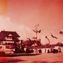 KeyVisual Lustenau Kirchplatz Historisches Archiv