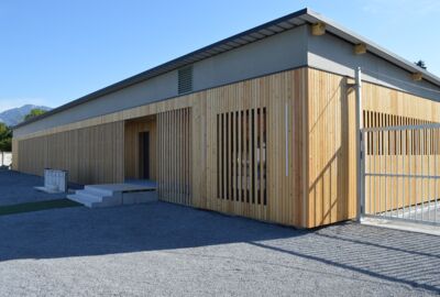 Umkleidegebäude erstrahlt in neuem Glanz