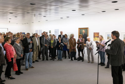 Ausstellungseröffnung Stephanie Hollenstein 
