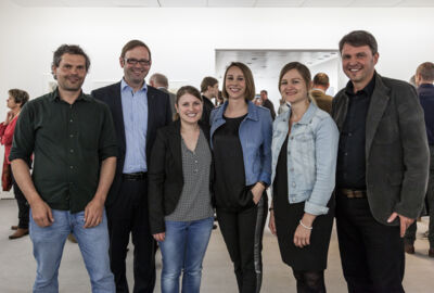 Ausstellungseröffnung Stephanie Hollenstein 