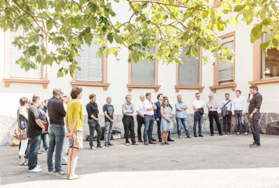 Spatenstich der VS Rheindorf