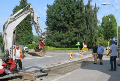 Bauarbeiten Schützengarten