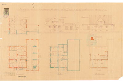 KW 10 OPENER Bauplan Flurstrasse 28 1928 KW 10 OPENER Bauplan Flurstrasse 28 1928