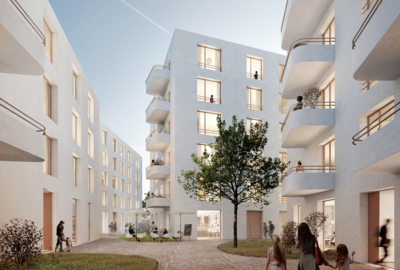 Kirchplatz1_Rendering be Architekten Kirchplatz1_Rendering be Architekten