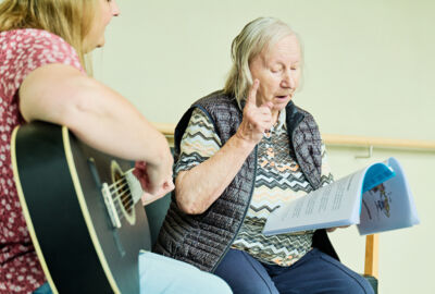 Ehrenamt im Seniorenhaus Schützengarten_2_Musizieren