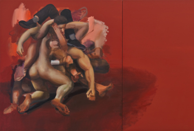 03 Murat Önen, Pile in a Room, Öl auf Leinwand, 2023.(Foto Murat Önen) 03 Murat Önen, Pile in a Room, Öl auf Leinwand, 2023.(Foto Murat Önen)