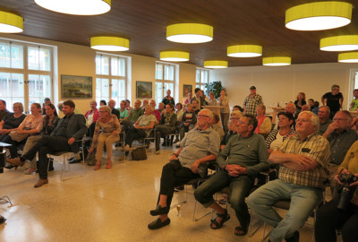 Übergabe war gut besucht Übergabe war gut besucht