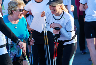 Laufgruppen/Nordic Walking TrainerIn gesucht