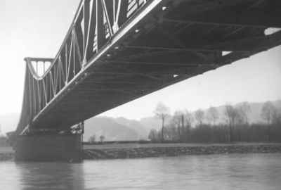 Widnauer Brücke im Jahr 1929