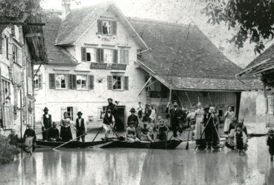 Überschwemmung 1890 Überschwemmung 1890