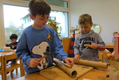 KIGA Brändle: Wetterforscher unterwegs