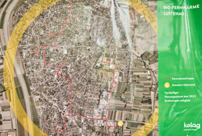 Kelag Bio-Fernwärme Lustenau Plan