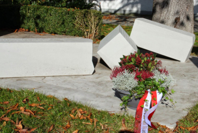 Blumen für Opfer Blumen für Opfer