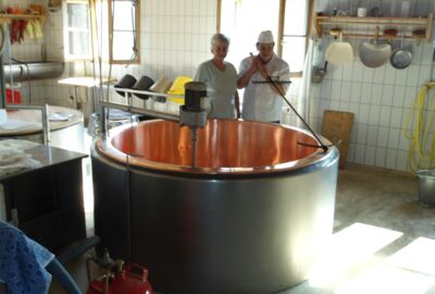 Milchprodukte produziert am "Schönenmann"