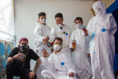 Graffiti Workshop im Jugendtreff Oase