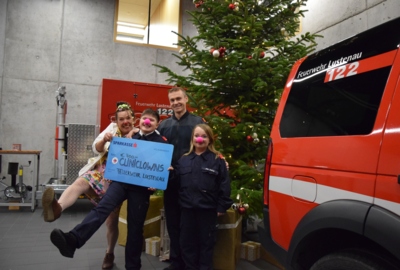 Scheckübergabe Feuerwehr Lustenau Scheckübergabe Feuerwehr Lustenau