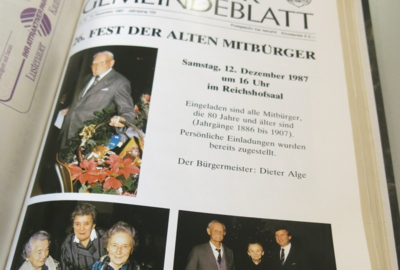 Titel Gemeindeblatt 1987 Titel Gemeindeblatt 1987