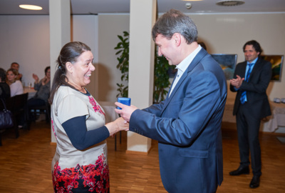 Mitarbeiterehrung, Silvia Kaiser Mitarbeiterehrung, Silvia Kaiser