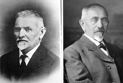 Die Brüder Johan und Josef Hofer