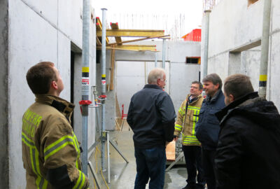 Baufortschritt Feuerwehrhaus