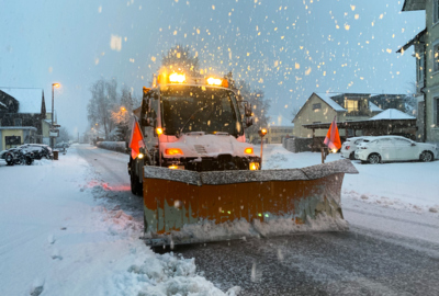 Warnweste Winterdienst Bauhof Kommune Winter Stadt Schnee Weste  Schneeräumen