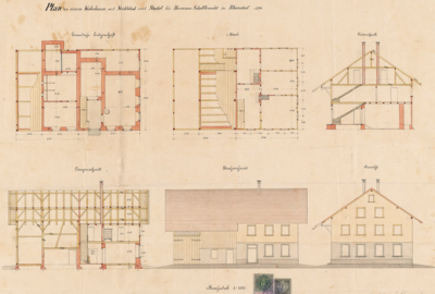 KW 8 OPENER Bauplan Rheindorferstrasse 6 1894