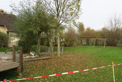 Spielplatzerweiterung an der Hofsteigstraße geplant Spielplatzerweiterung an der Hofsteigstraße geplant
