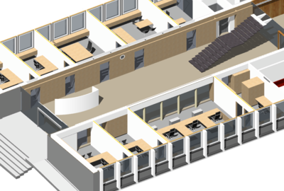 Rendering Umbau Bürgerservice