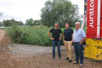 Durchpressung Bahnhof
