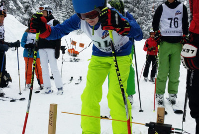 Nachwuchs-Skirennen des FC Lustenau 