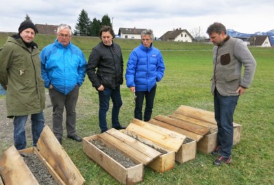 Analyse der Bohrkerne Analyse der Bohrkerne