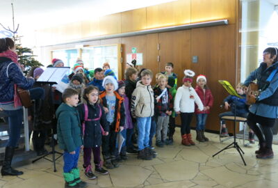 Weihnachtschor unterwegs in Lustenau