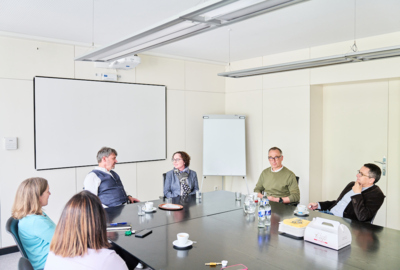 Bundesratspräsidentin Christine Schwarz Fuchs im Rathaus Lustenau