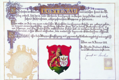 Lustenauer Wappenbrief Lustenauer Wappenbrief