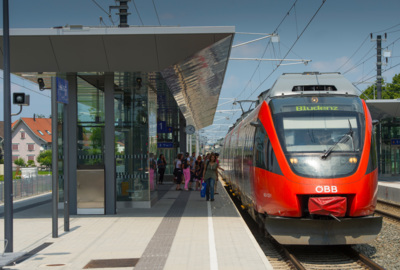 Wichtige Drehscheibe: Bahnhof