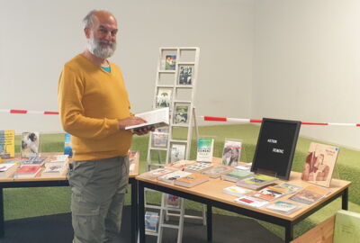 Thementisch "Demenz" in der Bibliothek Lustenau Thementisch "Demenz" in der Bibliothek Lustenau