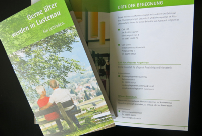 Broschüre Gerne älter werden in Lustenau