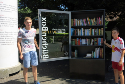Offene Bücherbox Lukas Tobias