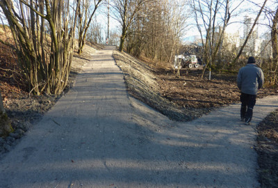 Spazierweg am Alten Rhein Spazierweg am Alten Rhein