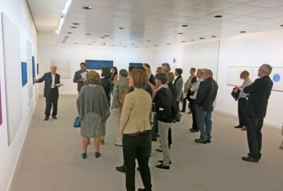 Ausstellung in der Galerie mit Franz Gassner