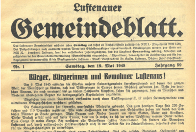 Erstes GB 1945 quer Erstes GB 1945 quer