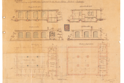 KW 15 OPENER Bauplan Reichshofstrasse 9 1906