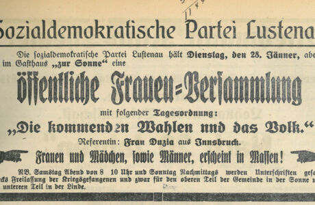 SPÖ LGB 26.1.1919