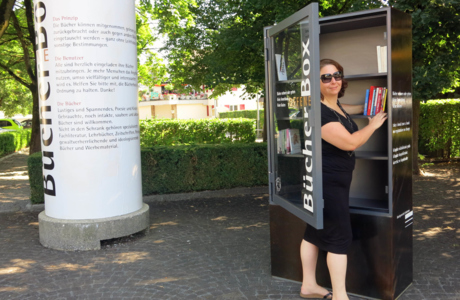 Offene Bücherbox 