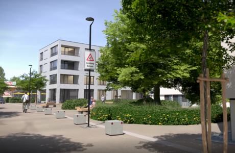 Zentrum Visual_Begegnungszone MS Kirchdorf Zentrum Visual_Begegnungszone MS Kirchdorf