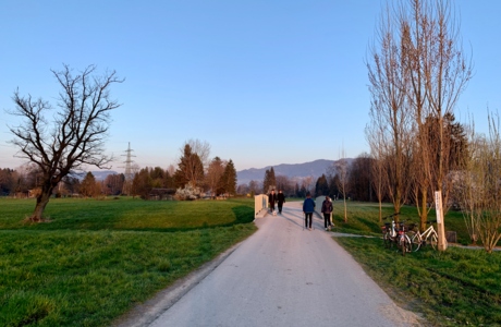 Spaziergänger Ried