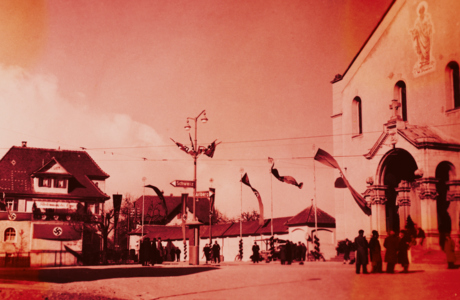 KeyVisual Lustenau Kirchplatz Historisches Archiv