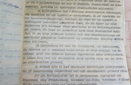 4 HistA Lustenau Betriebsbeschreibung 1930 Wild Areal 1 Blumenstraße