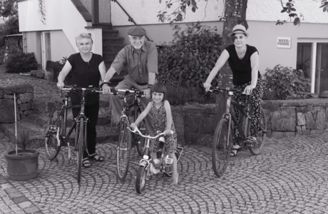 Alltagsradeln: Fam. König 