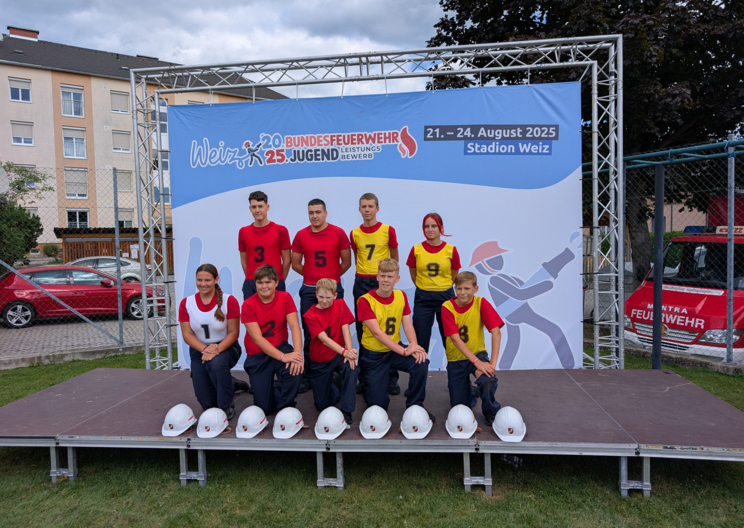 Feuerwehrjugend beim Bundesbewerb in Weiz